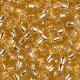 Miyuki rocailles Perlen 8/0 - Silverlined gold 8-3